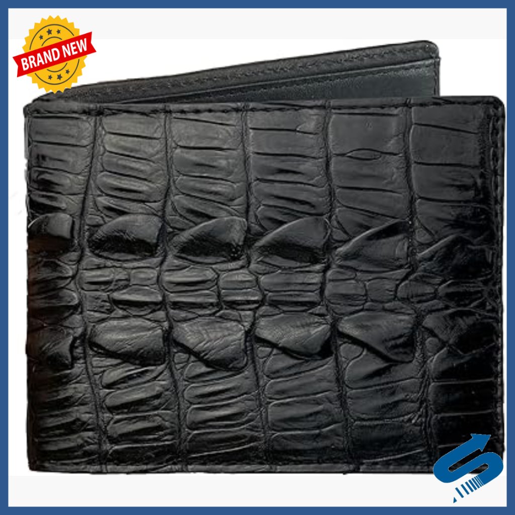 Men's Leather Bifold Wallet Rfid Blocking Flip Id Holder Gift Ready